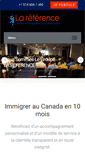Mobile Screenshot of lareference.ca